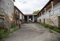 Santiago Saco en la casa de su familia. 