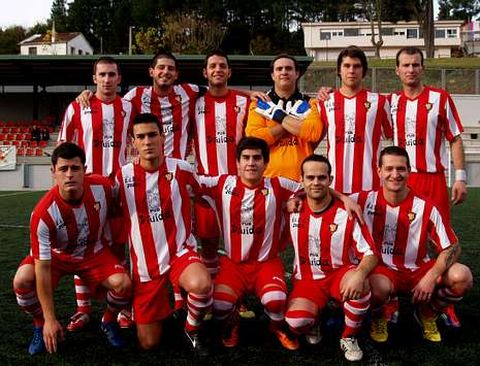 La plantilla del Chantada Atl�tico logr� ascender en tan solo dos temporadad.