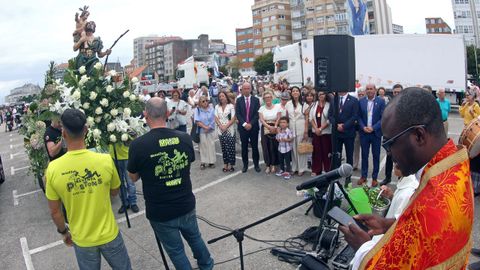 Procesi�n de San Crist�bal y bendici�n de veh�culos en Ribeira 2026