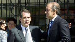 Caballero y Figueroa (PP) pactaron que el Concello se hara cargo de los servicios para el nuevo hospital, pero no lo hizo