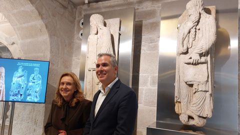 Ángeles Tilve y Rafa Domínguez presentaron las piezas