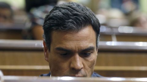 Pedro S�nchez, secretario general del PSOE.