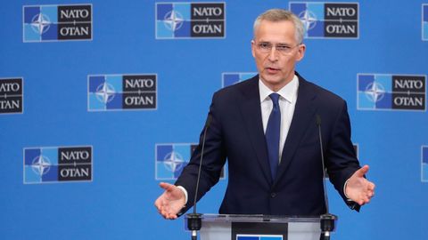 El secretario general de la OTAN, Jens Stoltenberg