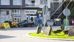 Anuncio de pr�xima apertura del gimnasio que van a inaugurar en Poio