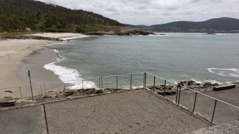 La playa de Balar�s, el pasado lunes.