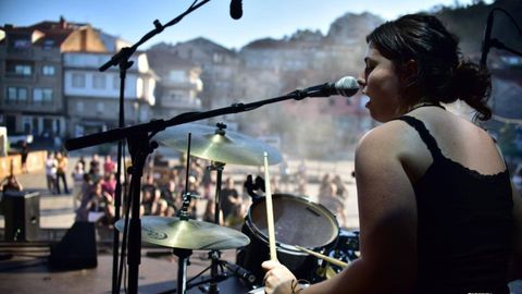 Concierto de Rager en el Armadi�a Rock de Combarro