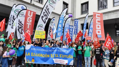 Manifestación de Educación