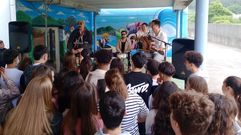 The Rapants puso el broche a la Semana Cultural del instituto As Insuas