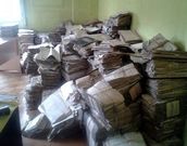 Estado en el que se encontraban los archivos judiciales. 