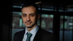 Ioannis Virvilis, portavoz de la Representaci�n de la Comisi�n Europea en Espa�a, esta ma�ana en A Coru�a
