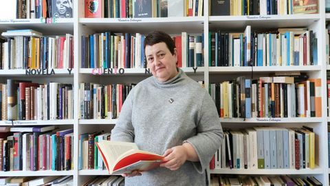 Yolanda �lvarez es la propietaria de La cantante calva, la librer�a de segunda mano de la calle La Lila.