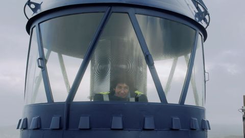 Mercedes Aranceta fue farera en Illa Pancha, Estaca de Bares y Priori�o Chico