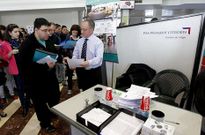 El puesto de Citro�n fue uno de los que m�s curr�culos recibi� en la pasada feria Empregalia.