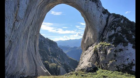 El espectacular Ojo de Buey, en la ruta de Pea Mea