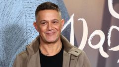 Alejandro Sanz en la presentaci�n del documental �Cuando nadie me ve�, que emite Movistar +