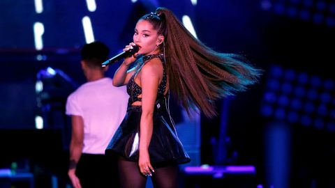 ARIANA GRANDE, QUE LANZAR� SU NUEVO �LBUM EL PR�XIMO 8 DE FEBRERO, DURANTE UNA ACTUACI�N EN CALIFORNA EL A�O PASADO 