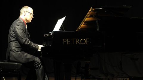El pianista Alejo Amoedo.