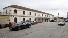 Exterior de la estaci�n de tren de Lugo