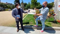 El concejal Iv�n Puentes presenta la aplicaci�n  Cami�ando por Pontevedra: Alameda Arquitecto Sesmero 