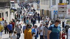 Los pescadores aficionados se manifiestan en Burela