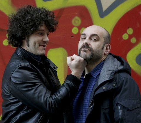 Torui��n y P�rez dan vida a dos investigadores. 