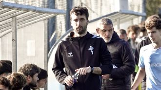 O adestrador do Celta Xuvenil A, Alberto Su�rez, aspira a todo na Copa de Campi�ns.