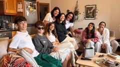 Una familia gallega en Dubl�n gracias al intercambio de casas.