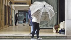 La cifra de personas que duermen en la calle en Vilagarc&iacute;a ha disminuido