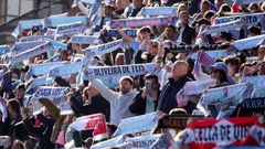 Aficionados del Celta, en el partido del pasado domingo en Bala�dos.