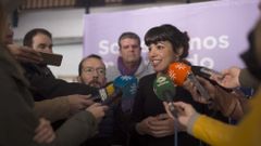 Echenique en un acto junto a Teresa Rodrguez en Crdoba