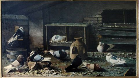 �Palomar�, cuadro pintado en A Coru�a por el padre de Picasso.