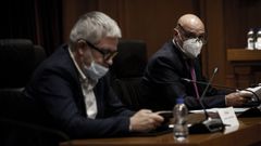 Miguel Caride, exportavoz de DO, y su sustituto, Armando Ojea