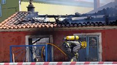 Extinguido el fuego que calcin� una vivienda en Escarabote