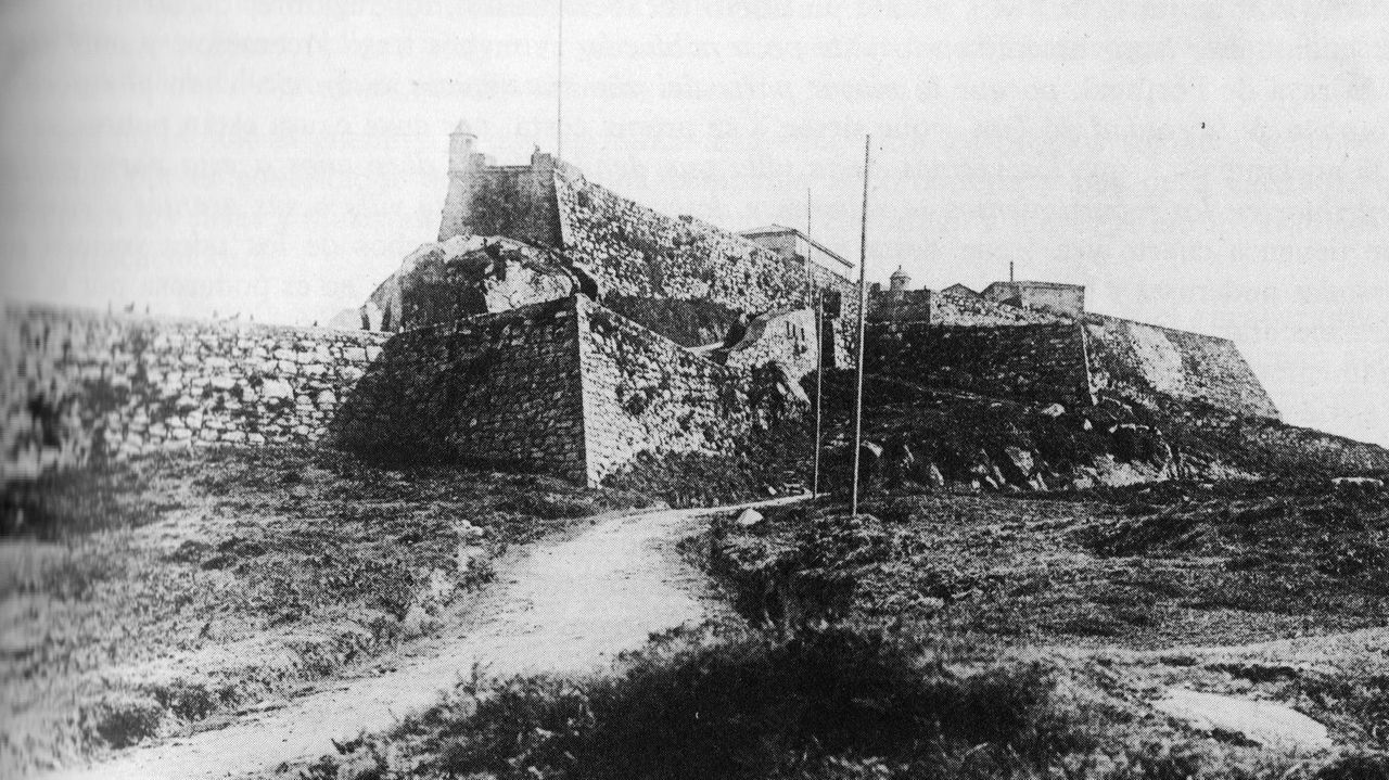 El castillo de O Castro era una ruina tras 40 años de existencia