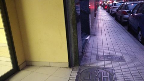 Carretera Vizca�na, en Gij�n.Carretera Vizca�na, en Gij�n