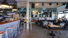 Interior del local de A Cofrad�a Cultural en Vilanova.