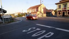 El cruce de Montellos est� considerado como un punto negro por su siniestralidad. 