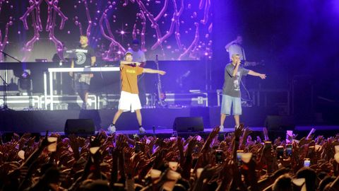 Concierto de Hens, Ters y Funzo & Baby Loud en el festival Costa Feira