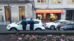 Los agentes pararon a varios conductores en San L�zaro.