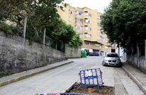 Uno de los puntos en los que se registran roturas de la canalizaci�n de agua.