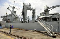 El buque log�stico �Cantabria� tiene su base en el Arsenal pero atraca en Navantia. 
