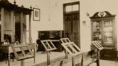 Aula de msica, ano 1917