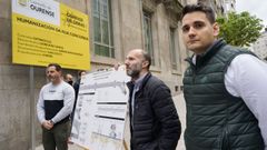 J�come, en la rueda de prensa en la que anunci� el inicio de las obras de la calle Concordia.