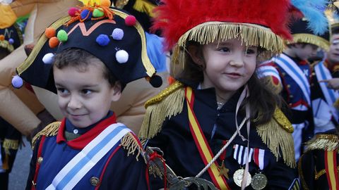 El colegio Julio Camba de Vilanova homenaje� los distintos entroidos de Galicia
