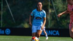 La hasta ahora futbolista de As Celtas Paula Lorenzo.