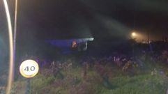 Imagen de la vivienda en la que se registr� el incendio a �ltima hora de la tarde