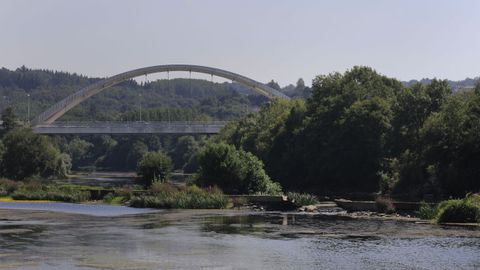 Las obras del caneiro en el Mi�o se paralizaron por falta de permisos
