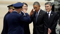 Obama, a su llegada a Se�l