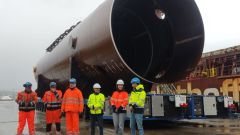 Una de las piezas fabricadas por IDESA