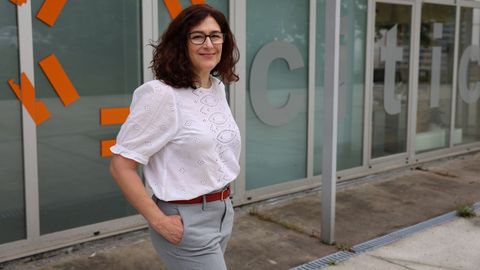 La investigadora del Citic Noelia S&aacute;nchez Maro&ntilde;o, que participa en el proyecto europeo